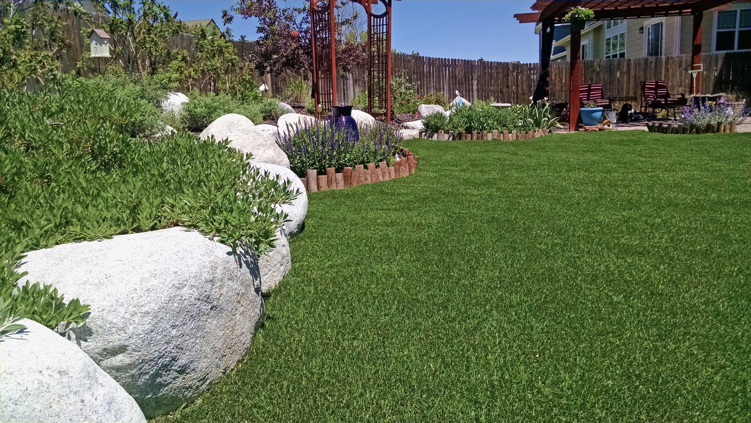 Concrete Post Patio Construction — Yardage Outdoor Living